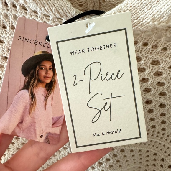 Sincerely Jules beach cover up set. - Picture 4 of 6